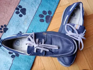 Zapatos náuticos Clarks Hombre Azul/Gris