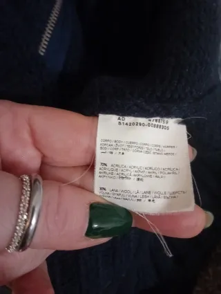 Giacca uomo 30% lana