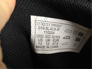 Stivali Tactical 5.11 Taglia 46