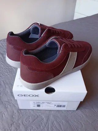 Zapatillas Geox Talla 43 Burdeos