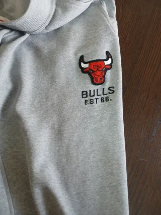 Pantalón Adidas Chicago Bulls Gris