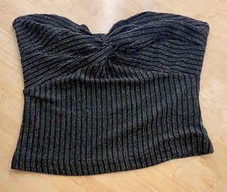 Top brillante Bershka Talla S