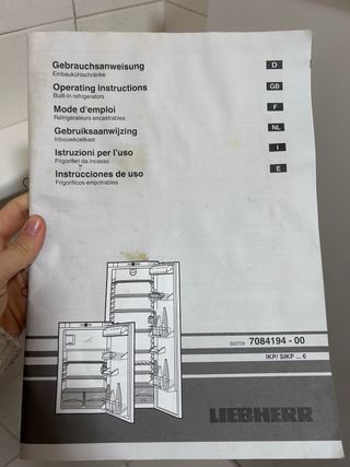 Nevera Liebherr Premium