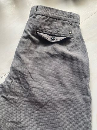 Pantalón Massimo Dutti Gris