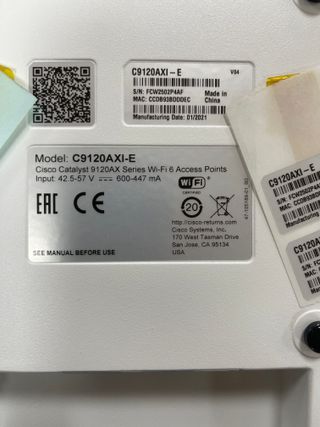 Punto Acceso Cisco Catalyst 9120AXI