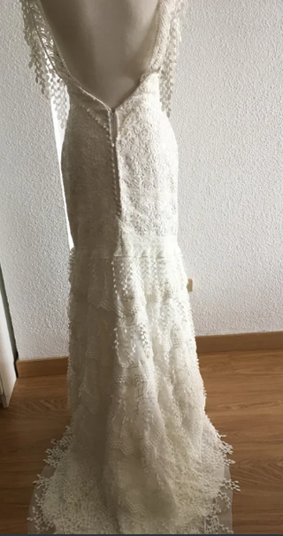 Vestido de Novia Encaje Blanco