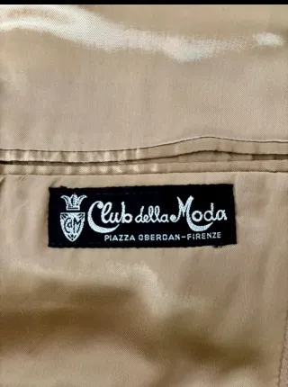 Giacca elegante uomo cammello