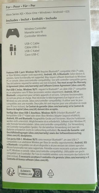 Mando Xbox Negro Nuevo Sin Abrir