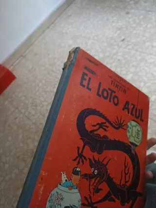 Tintin El loto azul 1ª edición