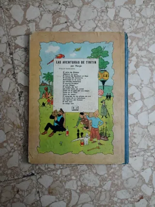 Tintin El loto azul 1ª edición