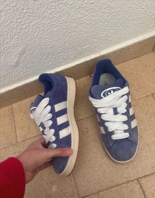 Adidas Campus Blu/Bianco Taglia 42