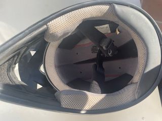 Casco integral bici MTB negro