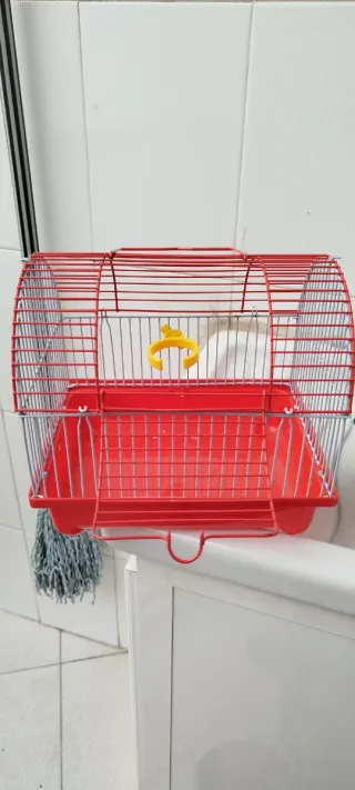 Jaula para hámster o pajarillo