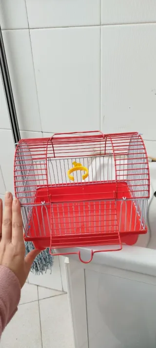 Jaula para hámster o pajarillo