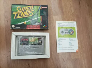 Super Nintendo Super Tennis PAL