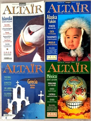 4 revistas Altaïr.