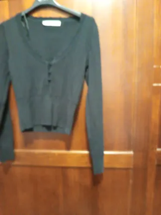 Maglietta Zara nera taglia S