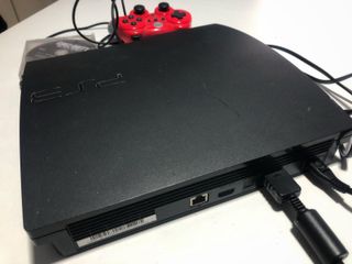 Consola Play Station 3 Slim 300GB Mando Juego Ps3