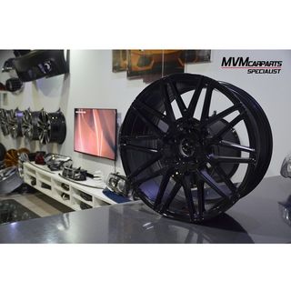 Juego de 4 Llantas 19 WRATH WF3 Black 5X120