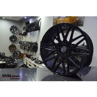 Juego de 4 Llantas 19 WRATH WF3 Black 5X120