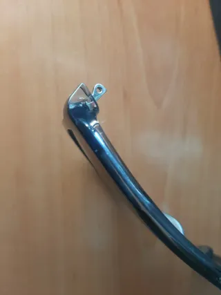 Montura gafas de sol negras y azules