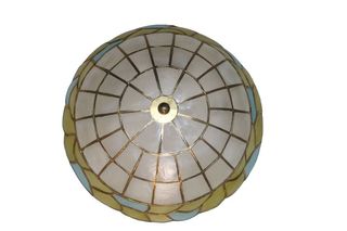 Plafoniera artigianale in madreperla molto rara.