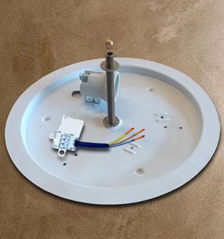 Plafoniera artigianale in madreperla molto rara.