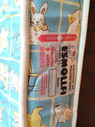 Colchón infantil para cuna 100x50