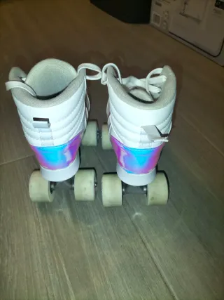 Patines Oxelo blancos talla 35