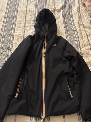 Giubbotto K-Way verde oliva