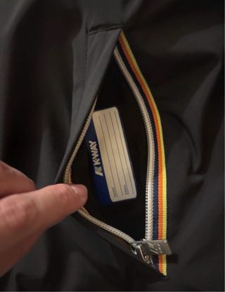 Giubbotto K-Way verde oliva