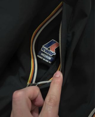 Giubbotto K-Way verde oliva