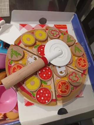 Cocinita de madera para niñ@s