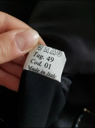 Tailleur donna con gonna nero