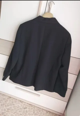 Tailleur donna con gonna nero