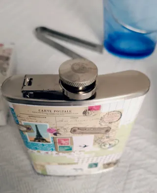 Lote CÓCTEL (Coctelera,Cubitera, Pinzas,Petaca)