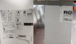 MESA ESTUDIO 100 % MADERA + ALUMINIO Y EN PERFECTO