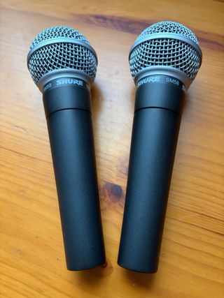 Micrófonos Shure SM58 (2 unidades)