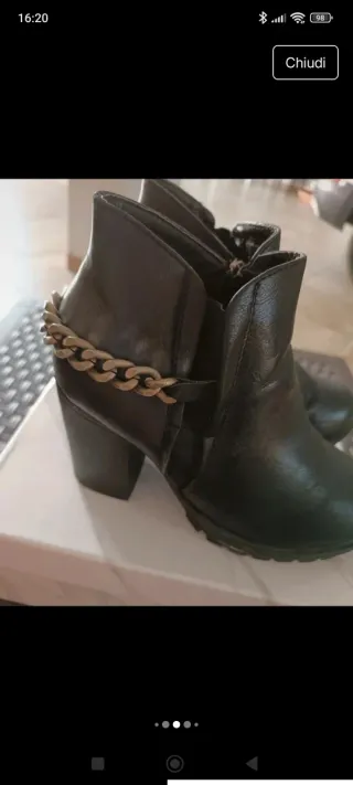 Tronchetto donna nero n.37