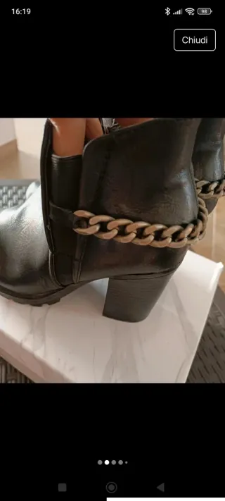 Tronchetto donna nero n.37