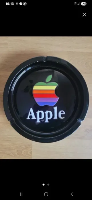 Cenicero Apple Vintage Coleccionismo