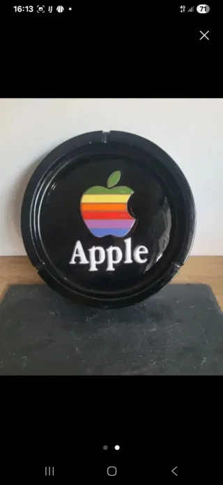 Cenicero Apple Vintage Coleccionismo