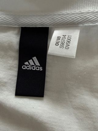 Camiseta Tirantes Adidas S Logo Box Blanca