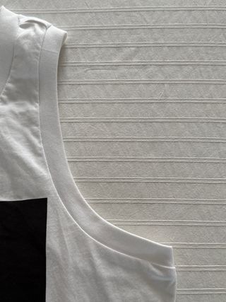 Camiseta Tirantes Adidas S Logo Box Blanca