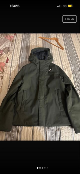 Giubbotto K-Way Beige/Verde