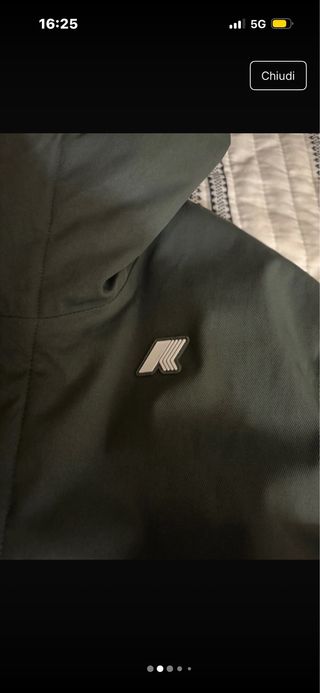 Giubbotto K-Way Beige/Verde