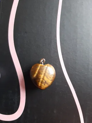 Amatista y Ojo de Tigre colgante