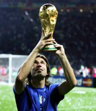 Camiseta Fútbol #21 Retro Italia Mundial 2006