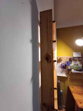 Estantería de pino 6 baldas