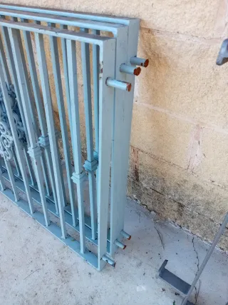 Lote 5 rejas de hierro para ventana